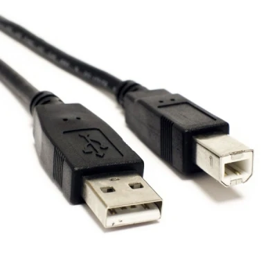 Image de Câble d&#039;imprimante USB longueur 3 mètres noir