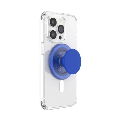 Image de PopGrip PopSockets compatible MagSafe Cobalt Soft Touch