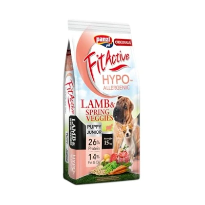 Afbeelding van 2x 15kg FitActive Originals Puppy Hypoallergenic lam hondenvoer droog