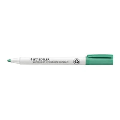 Afbeelding van Staedtler Lumocolor whiteboard marker, groen, 10 stuks