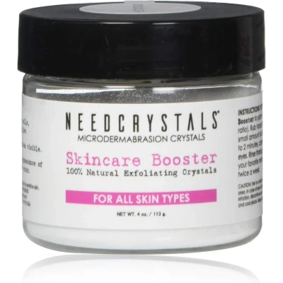 Afbeelding van Needcrystals Skincare Booster Microdermabrasion Crystals 113g Professionele Gezichts en Lichaamsexfoliatie voor Thuis