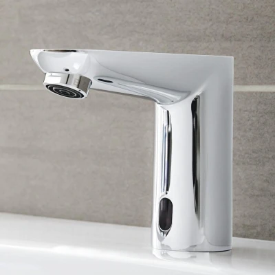 Afbeelding van Grohe Euroeco wastafelkraan infrarood chroom 36269000