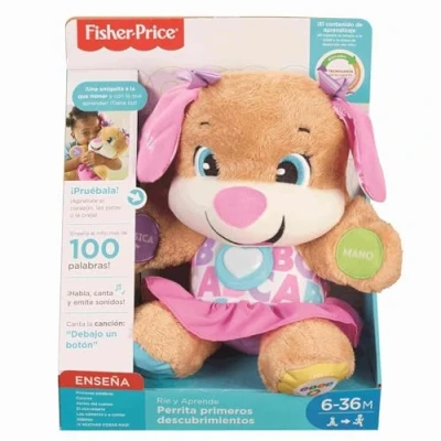 Image de Fisher Price Laugh and Learn Smart Stages Sis Édition castillane espagnole, jouet musical pour nourrisson, FPP55