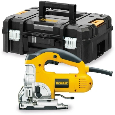 Afbeelding van DeWalt DW331KT pendeldecoupeerzaag 26mm 701w in Tstak koffer QS