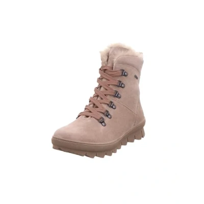 Afbeelding van Legero Snowboots, Dames, Maat: 40, Giotto (beige) Veloursleer