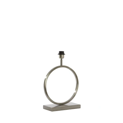 Afbeelding van Light &amp; Living Lampvoet LIVA 30x13x37cm Zilver