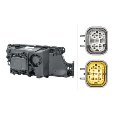 Afbeelding van Hella Koplamp Man TGX 07 Links z/lhr H7 incl Dagrijverlichting 1EH 354 987 031