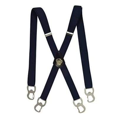 Afbeelding van Olata X bretels met geïntegreerde flesopener en karabijnhaken, 2,5 cm, Navy Blauw