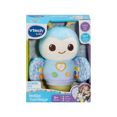 Afbeelding van VTech Baby Bedtijd Vuurvliegje Interactieve Knuffel Nachtlampje 50+ Melodietjes, Liedjes, Geluiden en Zinnetjes