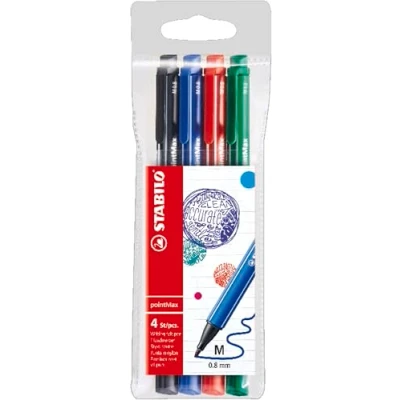 Image de STABILO POCH 4 POINT MAX ASS CLASSIQUE