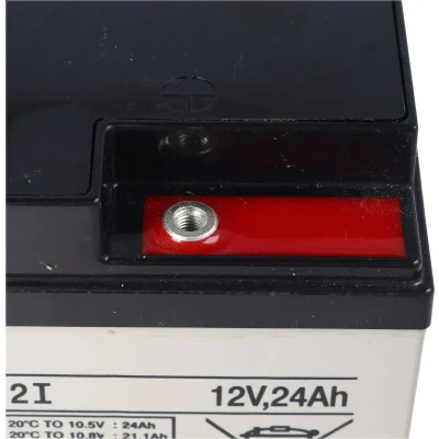 Afbeelding van Yuasa NPL24 12i PB loodbatterij, M5 verzonken schroefverbinding