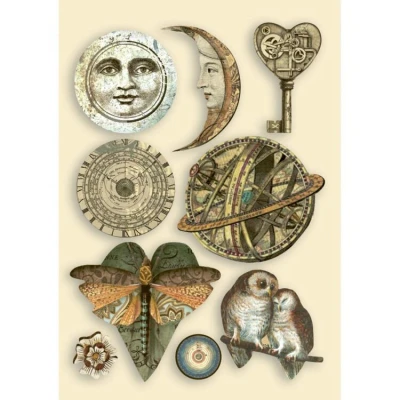 Afbeelding van Stamperia Wooden Shapes A5 Alchemy (KLSP116) (DISCONTINUED)