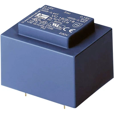 Afbeelding van Block VC 5,0/1/18 Printtransformator 1 x 230 V 18 V/AC 5 VA 277 mA