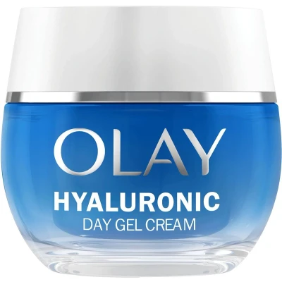 Afbeelding van 4x Olay Dagcrème Hyaluronic Parfumvrij 50 ml