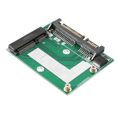 Image de Adaptateur mSATA vers SATA 3.0 Format COURT &quot;&quot;Half Slim&quot;&quot;
