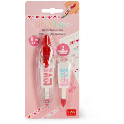 Afbeelding van Legami Deco Tape Pen Love