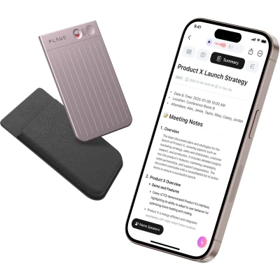 Afbeelding van PLAUD NOTE Starlight ChatGPT Empowered AI Voice Recorder