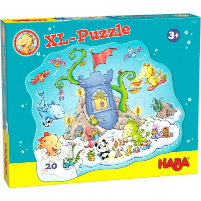 Afbeelding van HABA Drache Funkelfeuer Party Puzzel voor kinderen, Maat: One Size, Multi coloured