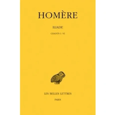 Image de Iliade. Tome I : Chants VI