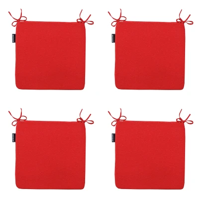 Afbeelding van Madison Zitje universeel 40x40x5 met rits Panama red 4 stuks