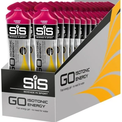 Afbeelding van Science in Sport SiS Go Isotonic Energygel Energie gel Isotone Sportgel Cherry Smaak 30 x 60ml