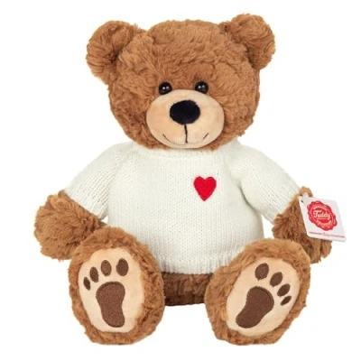 Afbeelding van Hermann Teddy Percy beer met trui 30 cm. 913269