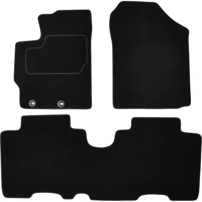 Afbeelding van MAMMOOTH A041 TOY365 PRM 01 Vloermatset Textiel voor en achter 3 Zwart TOYOTA: Verso S