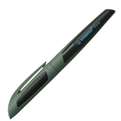 Afbeelding van STABILO Flow SPORTY vulpen, blue(zwart en blauw) vulpen