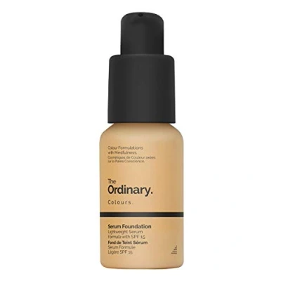 Afbeelding van The Ordinary Serum Foundation, 30 ml, licht pigment, medium dekking suspensiesysteem