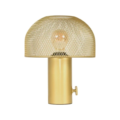 Afbeelding van LABEL51 Tafellamp Fungo 23x23x29 cm Goud Metaal