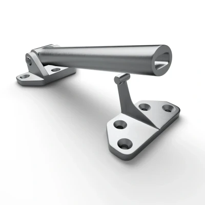 Afbeelding van SecuMax kierstandhouder deur buitendraaiend RVS