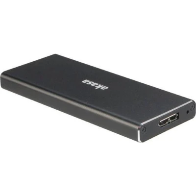 Afbeelding van Akasa AK ENU3M2 BK behuizing voor opslagstations M.2 SSD enclosure Zwart