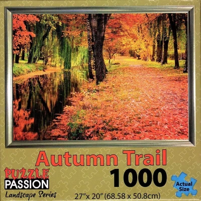 Afbeelding van Puzzle Mate puzzel Autumn Trail 1000 stukjes