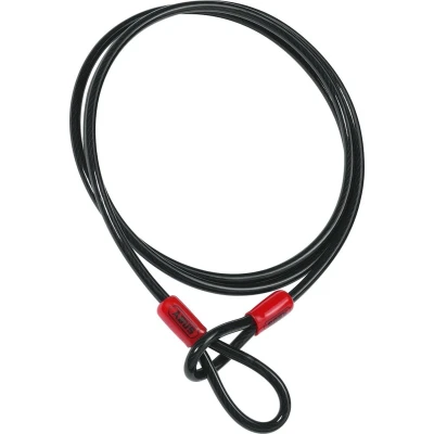 Afbeelding van ABUS Staalkabel diameter 10mm 200cm zonder slot zwart