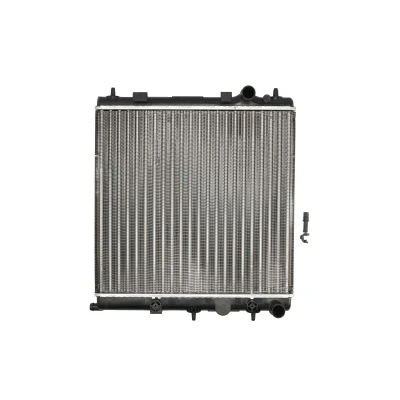 Afbeelding van THERMOTEC D7P026TT Radiateur voor voertuigen met/zonder airco 385 390 27 Handgeschakeld Koelribben mechanisch gelast PEUGEOT: 207 Hatchback