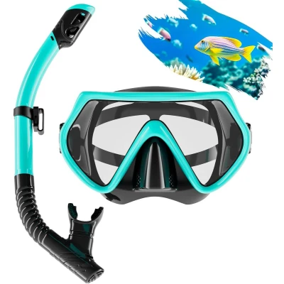 Afbeelding van Snorkelset voor volwassenen Groen