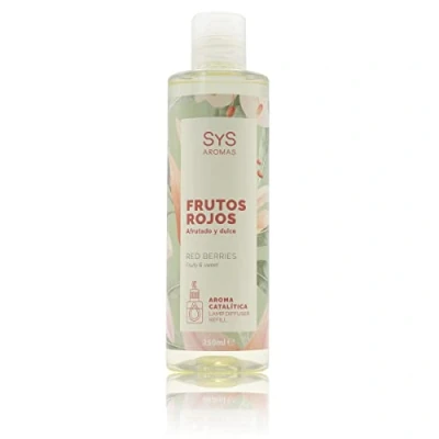 Afbeelding van Sys Aroma Navulling Voor Geurbrander Rode Bessen 100% Natuurlijk 250ml Aromabrander Oliebrander