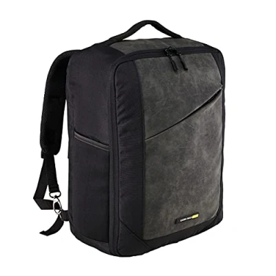 Afbeelding van Cabin Max Manhattan Opvouwbare Rugzak onder de zitting, Rpet zwart, 45 x 36 20 cm schoudertas