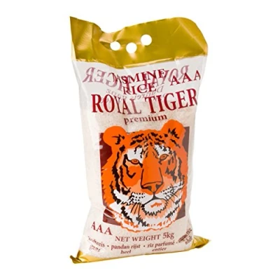 Afbeelding van Royal Tiger Jasmijnrijst 4 x 5 kg Grootverpakking Asian Food Lovers