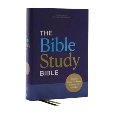 Afbeelding van NKJV, The Bible Study Bible, Hardcover, Comfort Print
