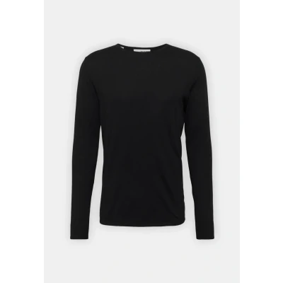 Afbeelding van Selected Homme Slhrome LS CREW NECK B NOOS Trui, Heren, Maat: XXL, Black