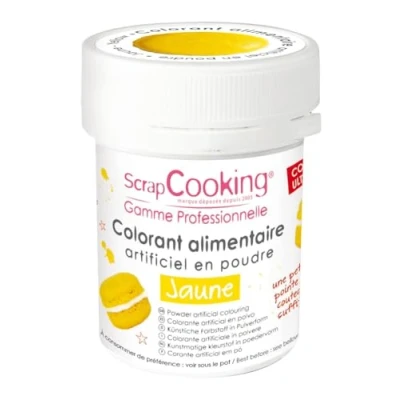 Afbeelding van ScrapCooking Kleurstofpoeder Geel 5g