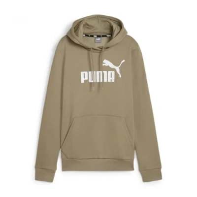 Afbeelding van PUMA Ess+ Sweatshirt met capuchon en metalen logo voor dames