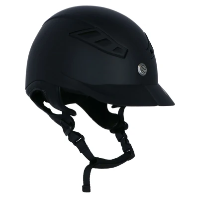 Afbeelding van Back on Track Cap EQ3 Lynx Smooth Top Zwart 54 58