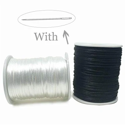 Afbeelding van Kumihimo 1.5mm 90yard nylon touw satijn zijden DIY kralen ketting koord