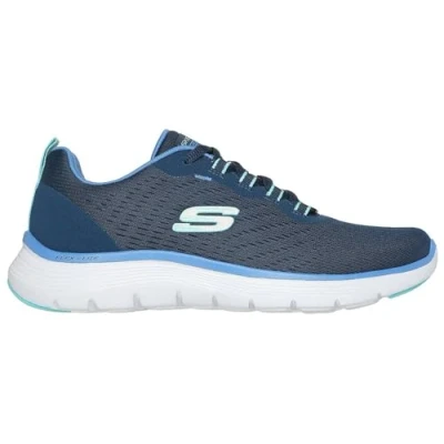 Afbeelding van Skechers FLEX Appeal 5.0 Sneakers laag, Dames, Maat: 37, Navy/blue Textiel