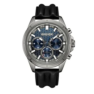 Afbeelding van Horloge Heren Police PEWJF2204102 Zwart