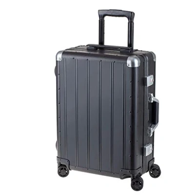 Image de alumaxx trolley de voyage, en aluminium, noir mat