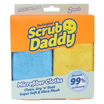 Image de Scrub Daddy chiffons microfibres (2 pièces)