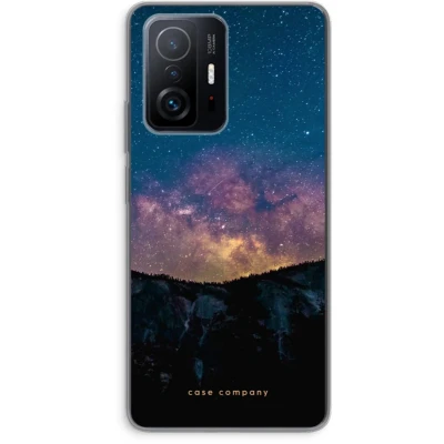Afbeelding van Case Company® hoesje geschikt voor Xiaomi 11T Pro Travel to space Soft Cover Telefoonhoesje Bescherming aan alle Kanten en Schermrand